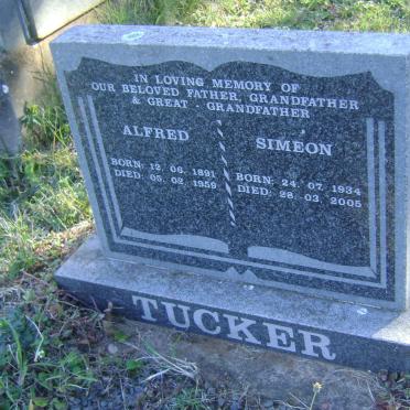 TUCKER Alfred 1891-1959 :: TUCKER Simeon 1934-2005