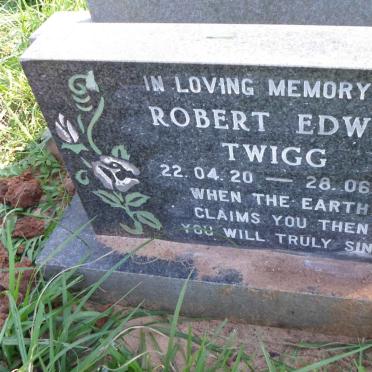 TWIGG Robert Edwin 1920-1991