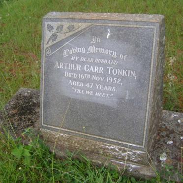 TONKIN Arthur Carr -1952