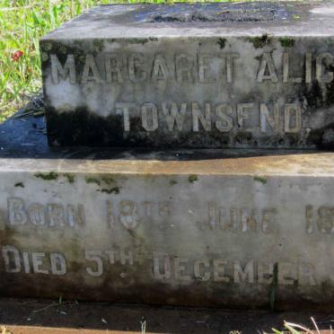 TOWNSEND Margaret Alice 1857-1931