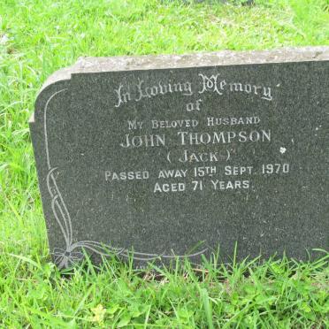 THOMPSON John -1970