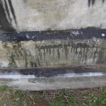 THOMSON John Patrick -1951 &amp; Helen Souter -1954