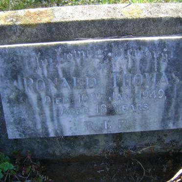 THOMAS Ronald -1949