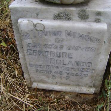 ROLANDO Gertrude -1955