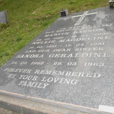 ULLBRICHT Martin Basson 1922-2005 &amp; Nellie Magdeline 1931-1981 :: ULLBRICHT Sandra Geraldine 1962-1963
