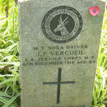 VERCUEIL J.F. -1918