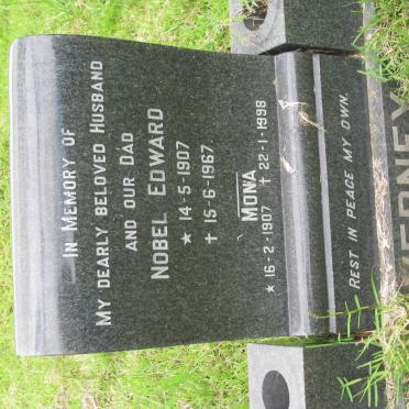 VERNEY Nobel Edward 1907-1967 &amp; Mona 1907-1998