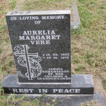 VERE Aurelia Margaret 1933-1976