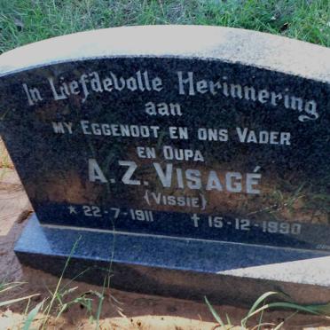VISAGE A.Z. 1911-1990