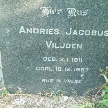 VILJOEN Andries Jacobus 1911-1967