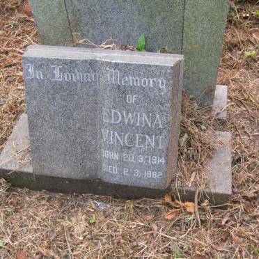 VINCENT Edwina 1914-1982