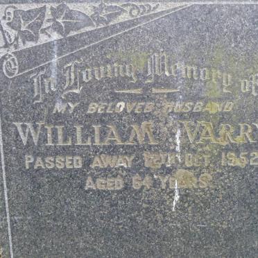 VARRY William -1952