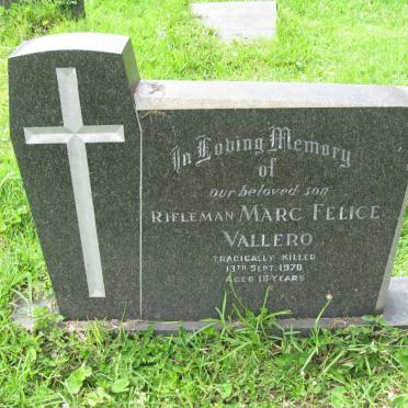 VALLERO Marc Felice -1970