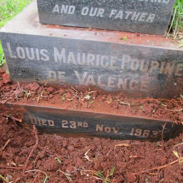 VALENCE Louis Maurice Poupinel, de -1963