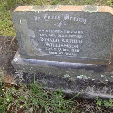 WILLIAMSON Ronald Arthur -1959
