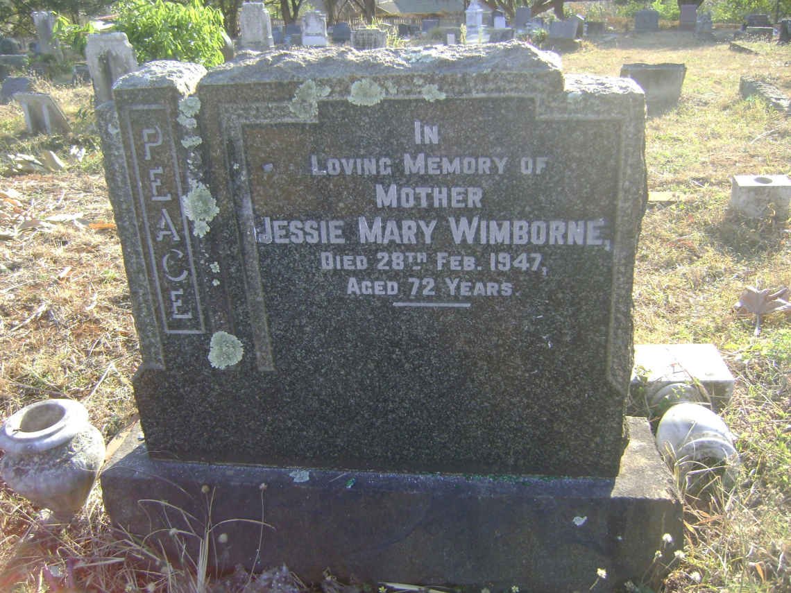 WIMBORNE Jessie Mary -1947