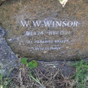 WINSOR W.W. -1954