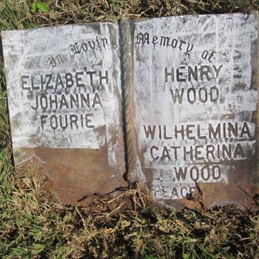 WOOD Henry &amp; Wilhelmina Catherina :: FOURIE Elizabeth Johanna - 1957