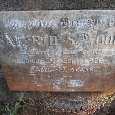 WOOD Alfred S. -1926
