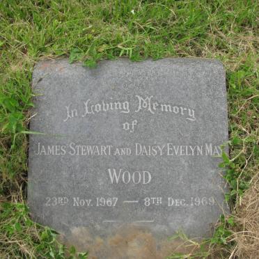 WOOD James Stewart -1967 &amp; Daisy Evelyn May -1969