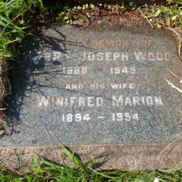 WOOD Harry Joseph 1888-1949 &amp; Winifred Marion 1894-1954
