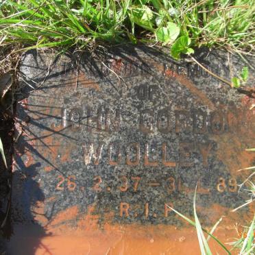 WOOLLEY John Gordon 1937-1989