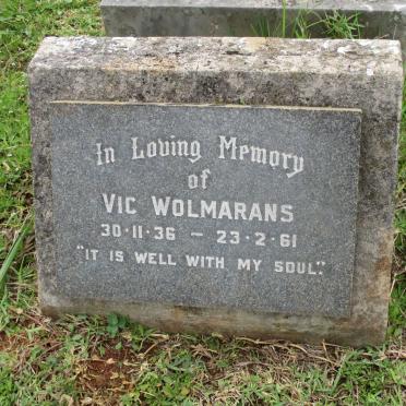 WOLMARANS Vic 1936-1961