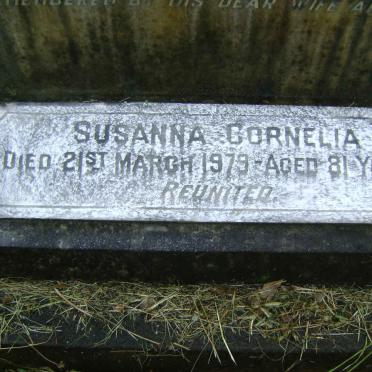 WOEST William Henry -1946 &amp; Susanna Cornelia -1979