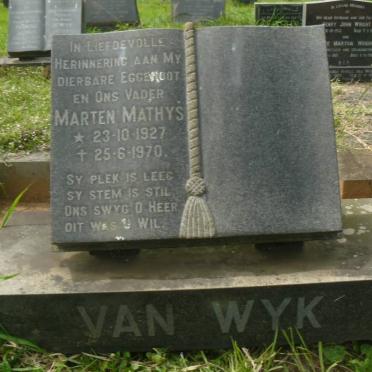 WYK Marten Mathys, van 1927-1970