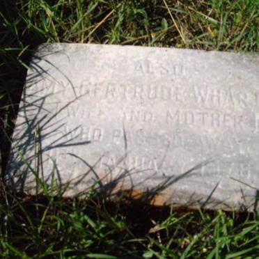 WHARTON Amy Gertrude -1978