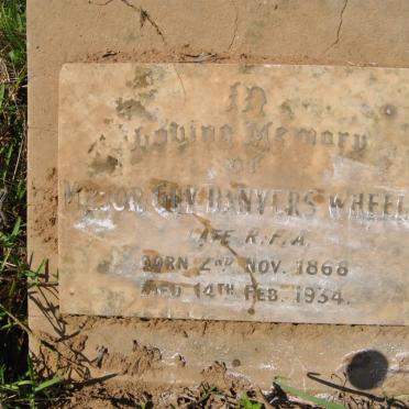 WHEELER Guy Danvers 1868-1934