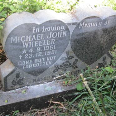 WHEELER Michael John 1951-1981