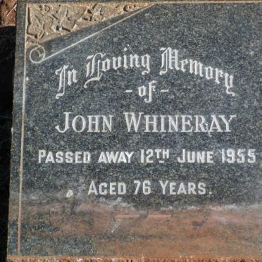 WHINERAY John -1955