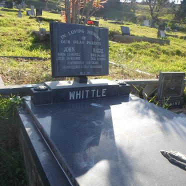 WHITTLE John 1922-2002 &amp; Maggie 1917-1990 :: WHITTLE Diana Gladys -1961