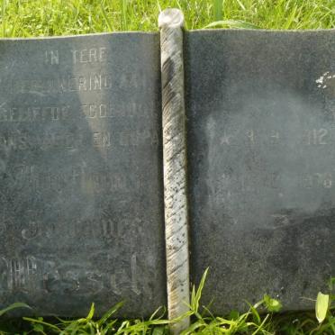 WESSELS Marthinus Johannes 1912-1976