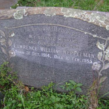 WEPPELMAN Lawrence William 1914-1955