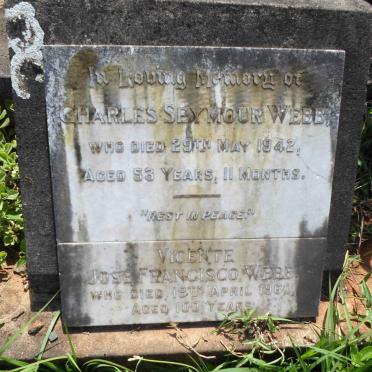 WEBB Charles Seymour -1942 :: WEBB Vicente Jose Francisco -1960