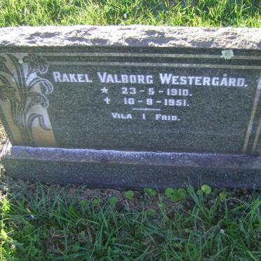 WESTERGÅRD Rakel Valborg 1910-1951