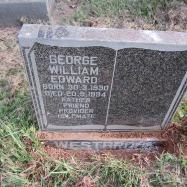 WESTBROOK George William Edward 1930-1994