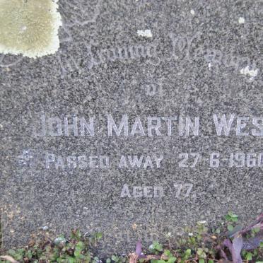 WEST John Martin 1960