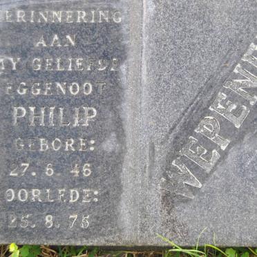 WEPENER Philip 1946-1975