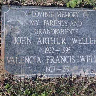 WELLER John Arthur 1922-1995 &amp; Valencia Francis 1927-1991