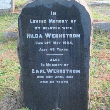 WERNSTROM Carl -1940 &amp; Hilda -1934