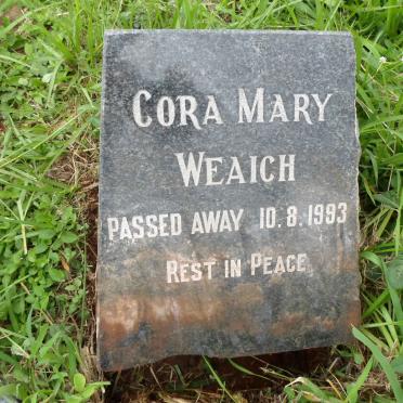WEAICH Cora Mary -1993