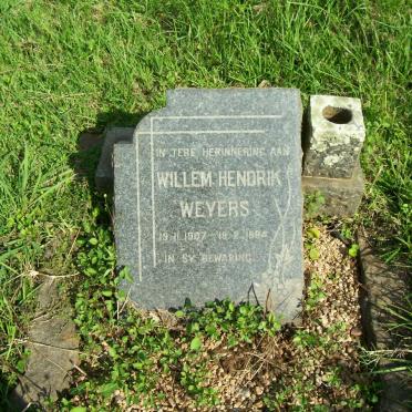 WEYERS Willem Hendrik 1907-1964