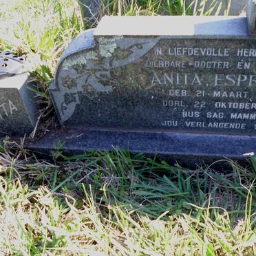 WESSELS Anita ESPRANZA 1943-1989