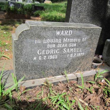 WARD Cedric Samuel 1965-1979