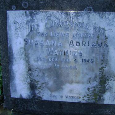 WATKINS Sussana Adriana -1945
