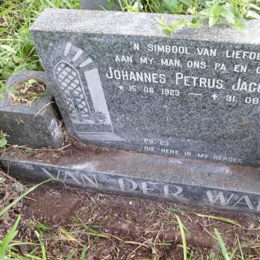 WALT Johannes Petrus Jacobus, van der 1923-1991
