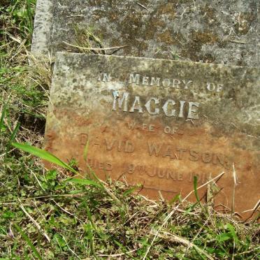 WATSON Maggie -1919